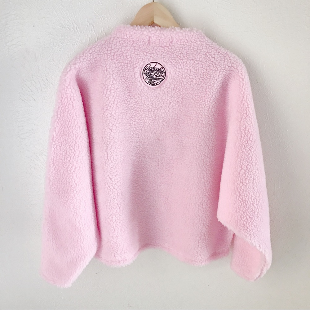 Little Sunny Bite Lazy Oaf Chocolate Pink Sweater - Picture 3 of 4